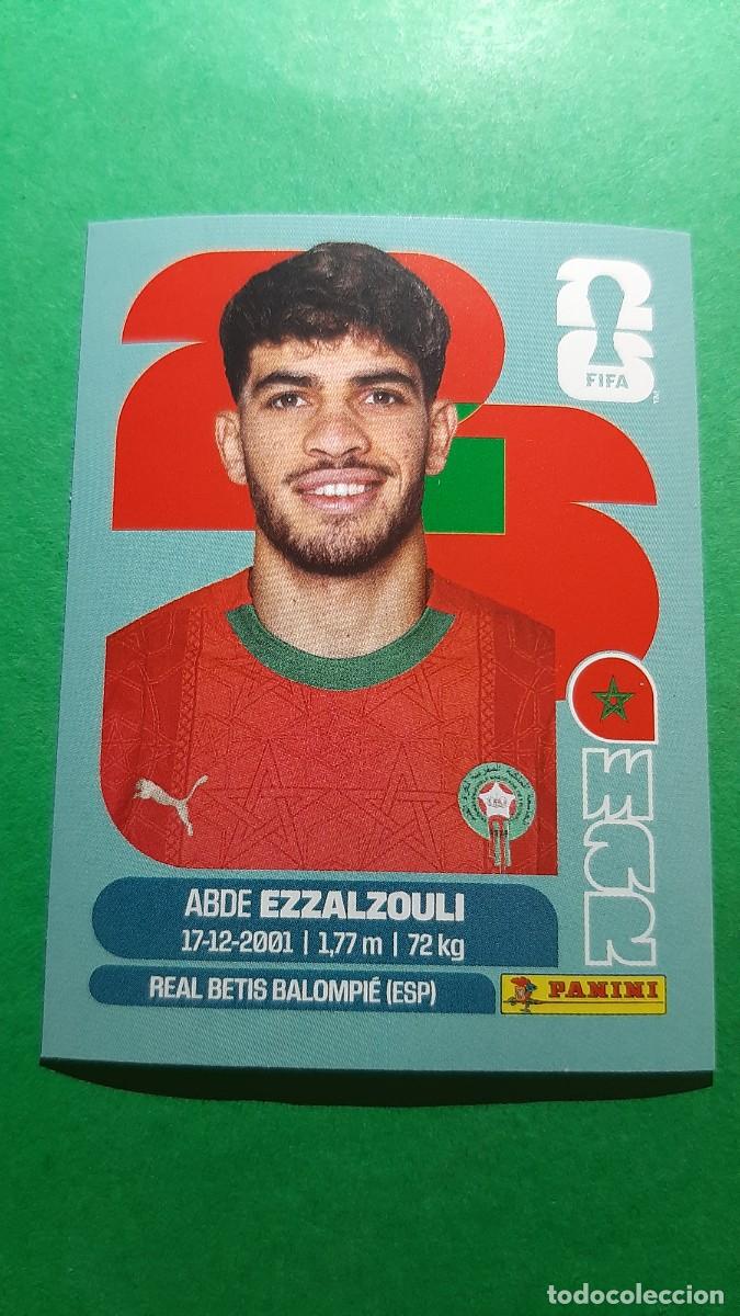 Cromos de F&uacute;tbol: (MAR 17 MAR17)(MARRUECOS) ABDE EZZALZOULI MUNDIAL F&Uacute;TBOL 2026 PANINI