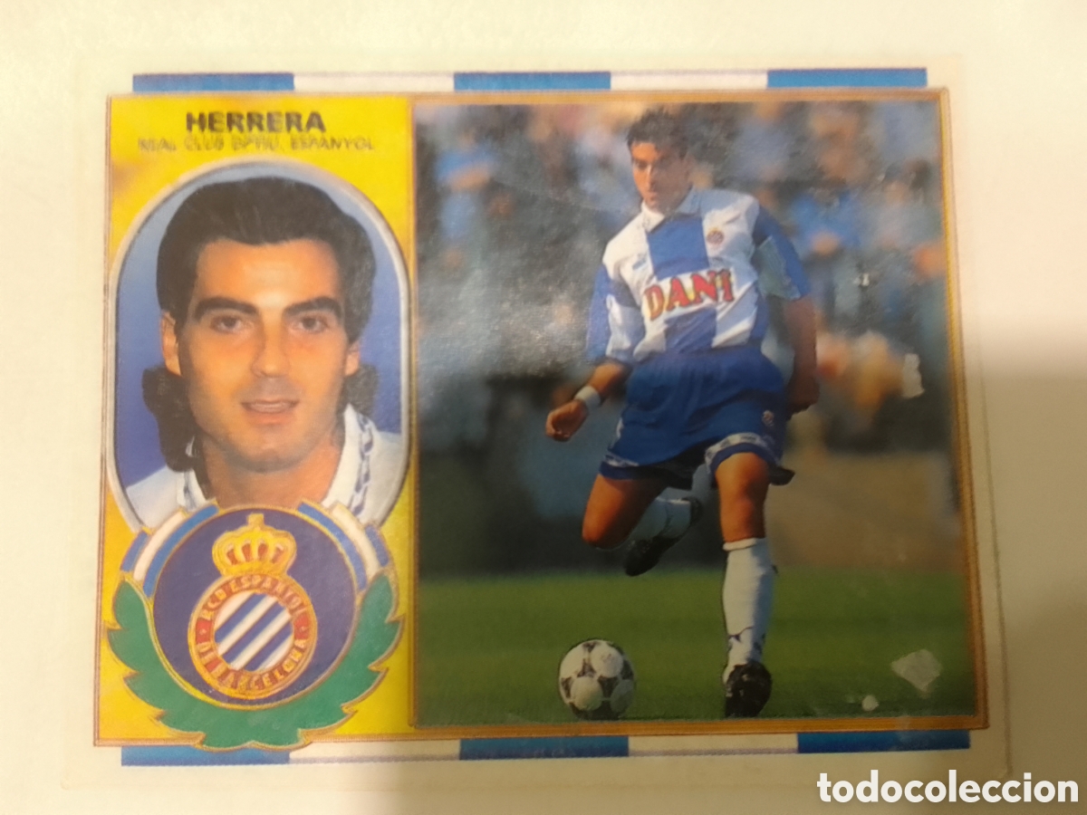 Cromos de F&uacute;tbol: Colecciones Este 96-97 Herrera &bull; Espanyol.