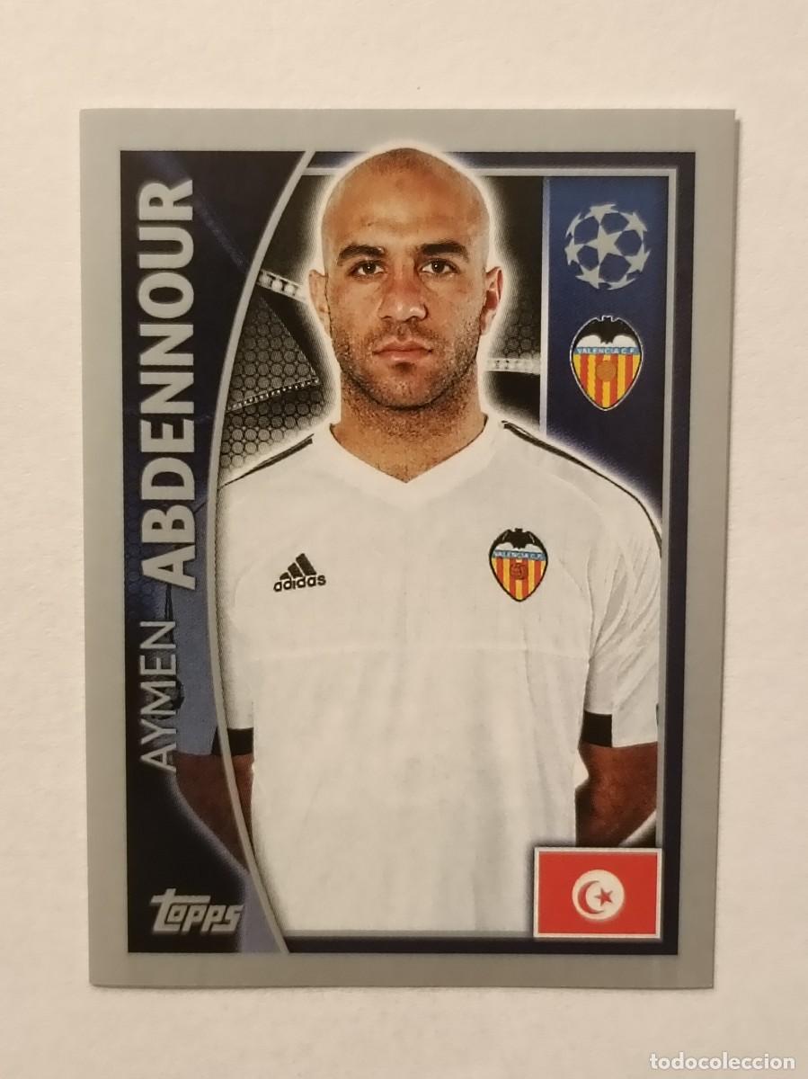 Cromos de F&uacute;tbol: #556 ABDENNOUR (VALENCIA) UEFA CHAMPIONS LEAGUE 2015/2016 TOPPS