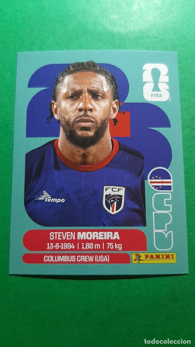 Cromos de Futebol: (CPV 6 CPV6)(CABO VERDE) STEVEN MOREIRA MUNDIAL F&Uacute;TBOL 2026 PANINI