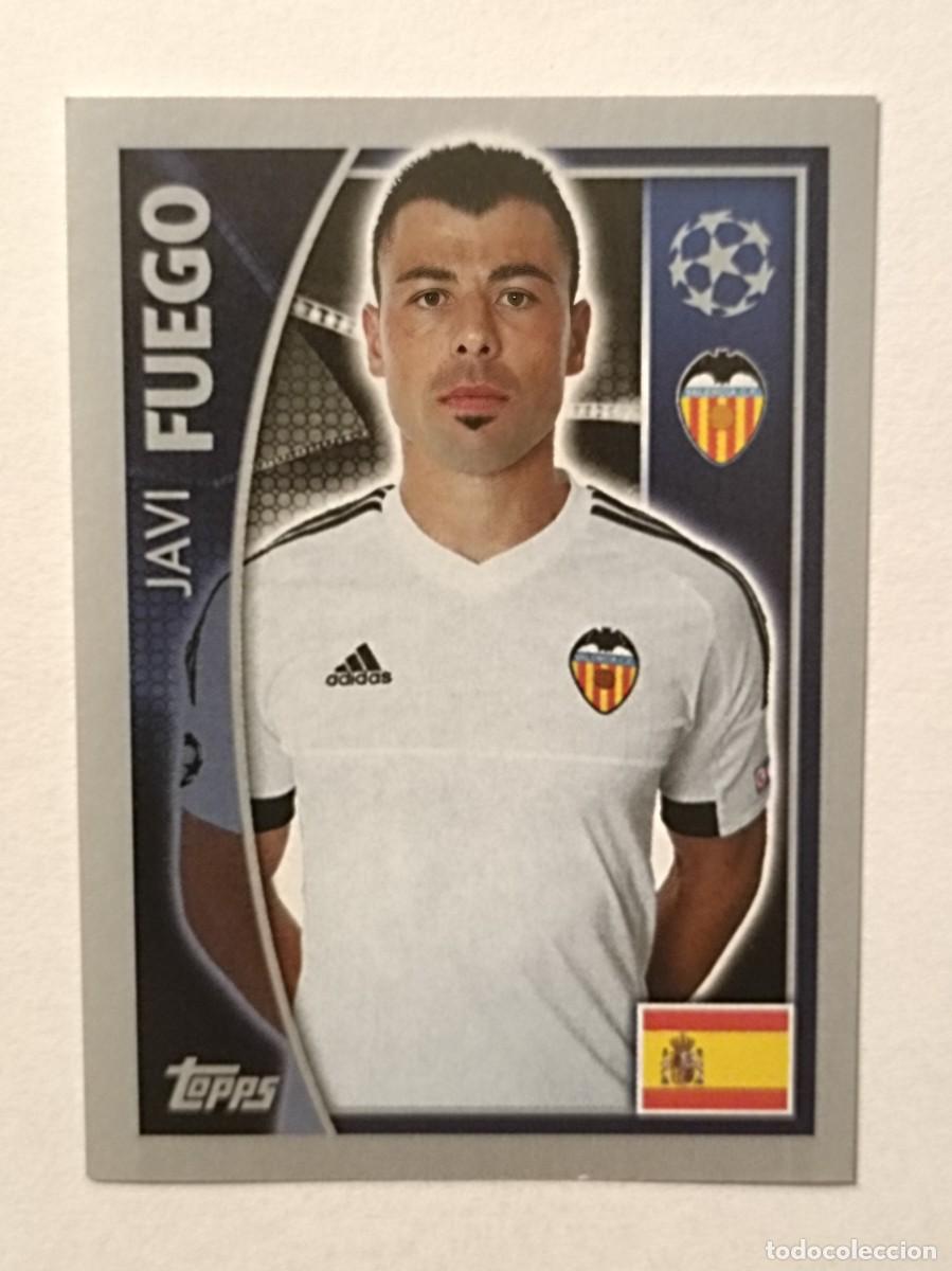 Cromos de F&uacute;tbol: #559 JAVI FUEGO (VALENCIA) UEFA CHAMPIONS LEAGUE 2015/2016 TOPPS