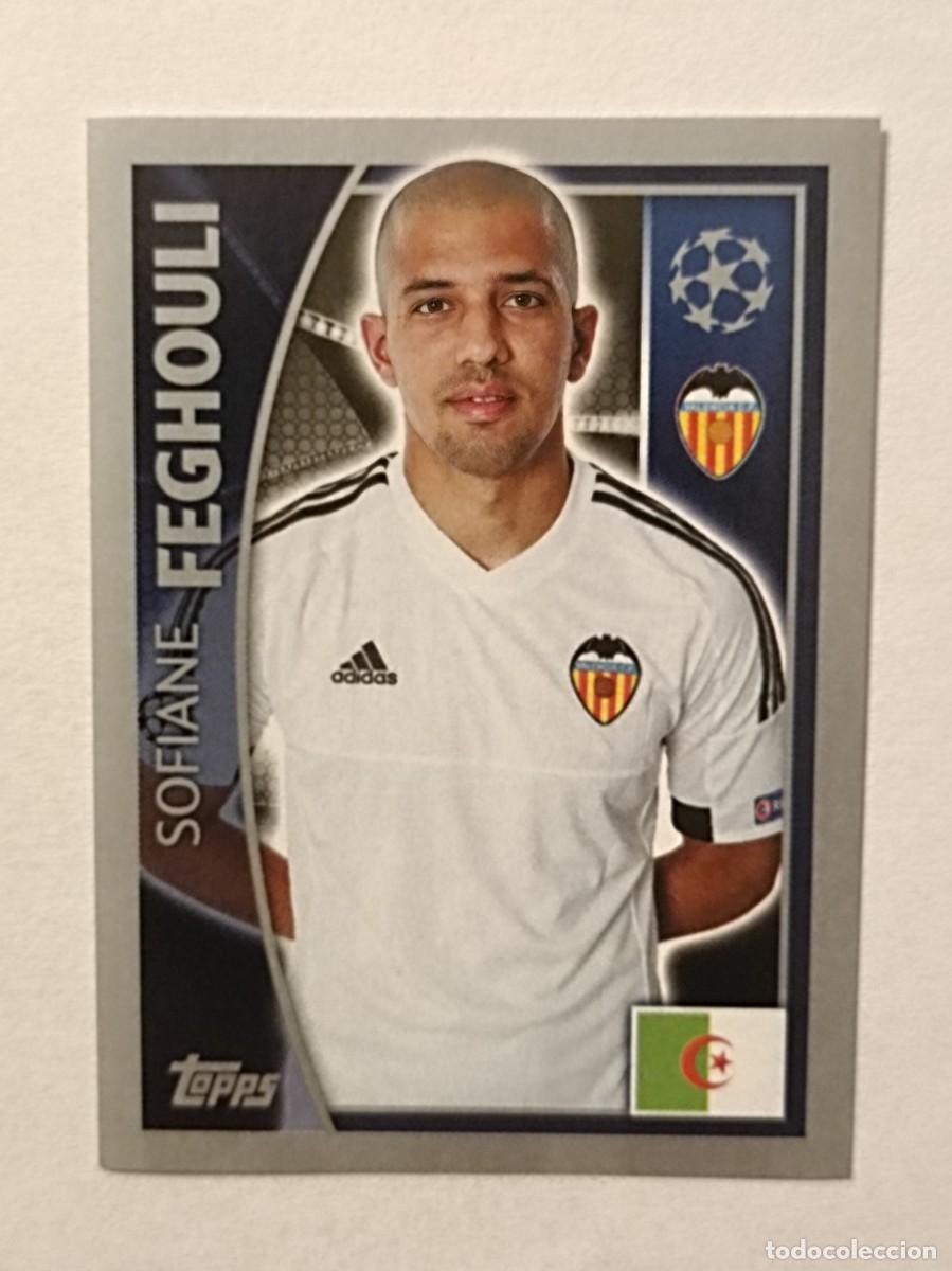 Cromos de F&uacute;tbol: #561 FEGHOULI (VALENCIA) UEFA CHAMPIONS LEAGUE 2015/2016 TOPPS