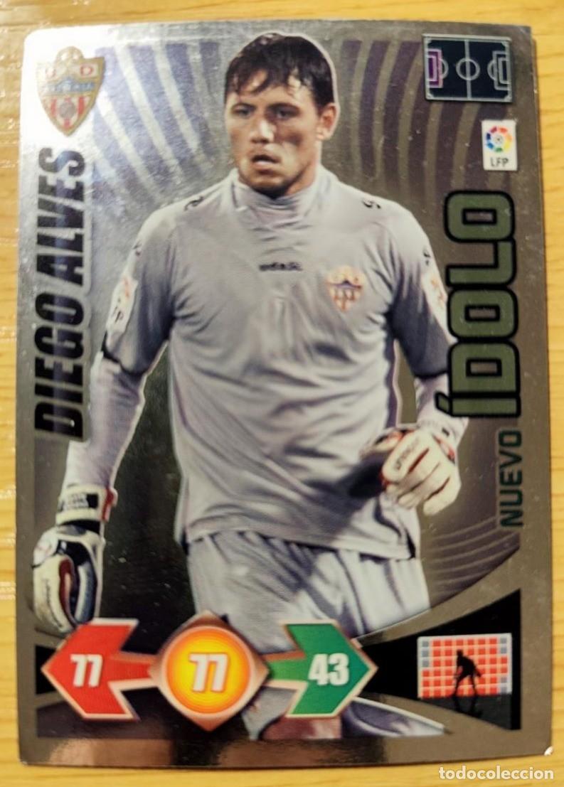 Cromos de F&uacute;tbol: CARD FOOTBALL ADRENALYN 2009 2010 09 10 - PANINI - 459 DIEGO ALVES NUEVO &Iacute;DOLO- UD ALMERIA