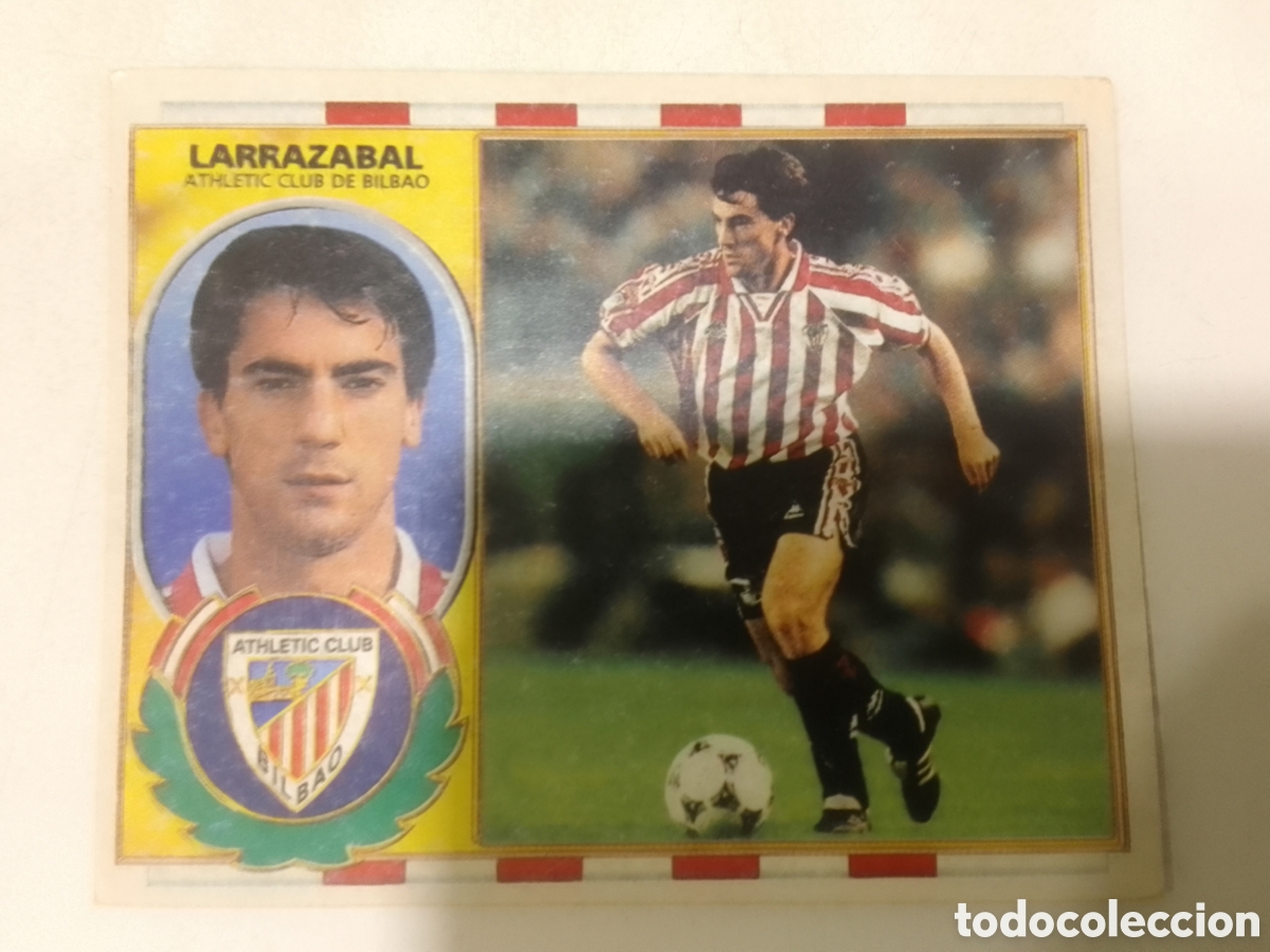 Cromos de F&uacute;tbol: Colecciones Este 96-97 Larrazabal &bull; Athletic Club.