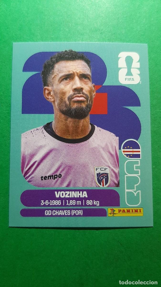 Cromos de F&uacute;tbol: (CPV 2 CPV2)(CABO VERDE) VOZINHA MUNDIAL F&Uacute;TBOL 2026 PANINI