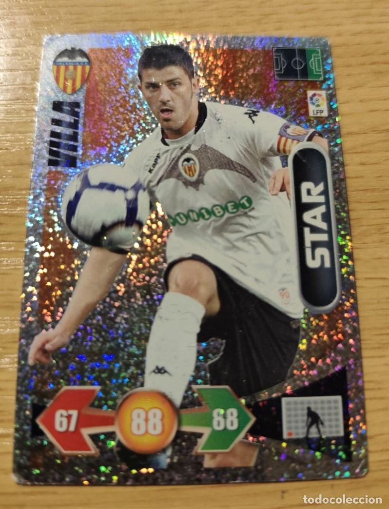 Cromos de F&uacute;tbol: CARD FOOTBALL CROMO ADRENALYN XL STAR VILLA VALENCIA CROMOS ALBUM LIGA FUTBOL 2009-2010 09-10 PANINI