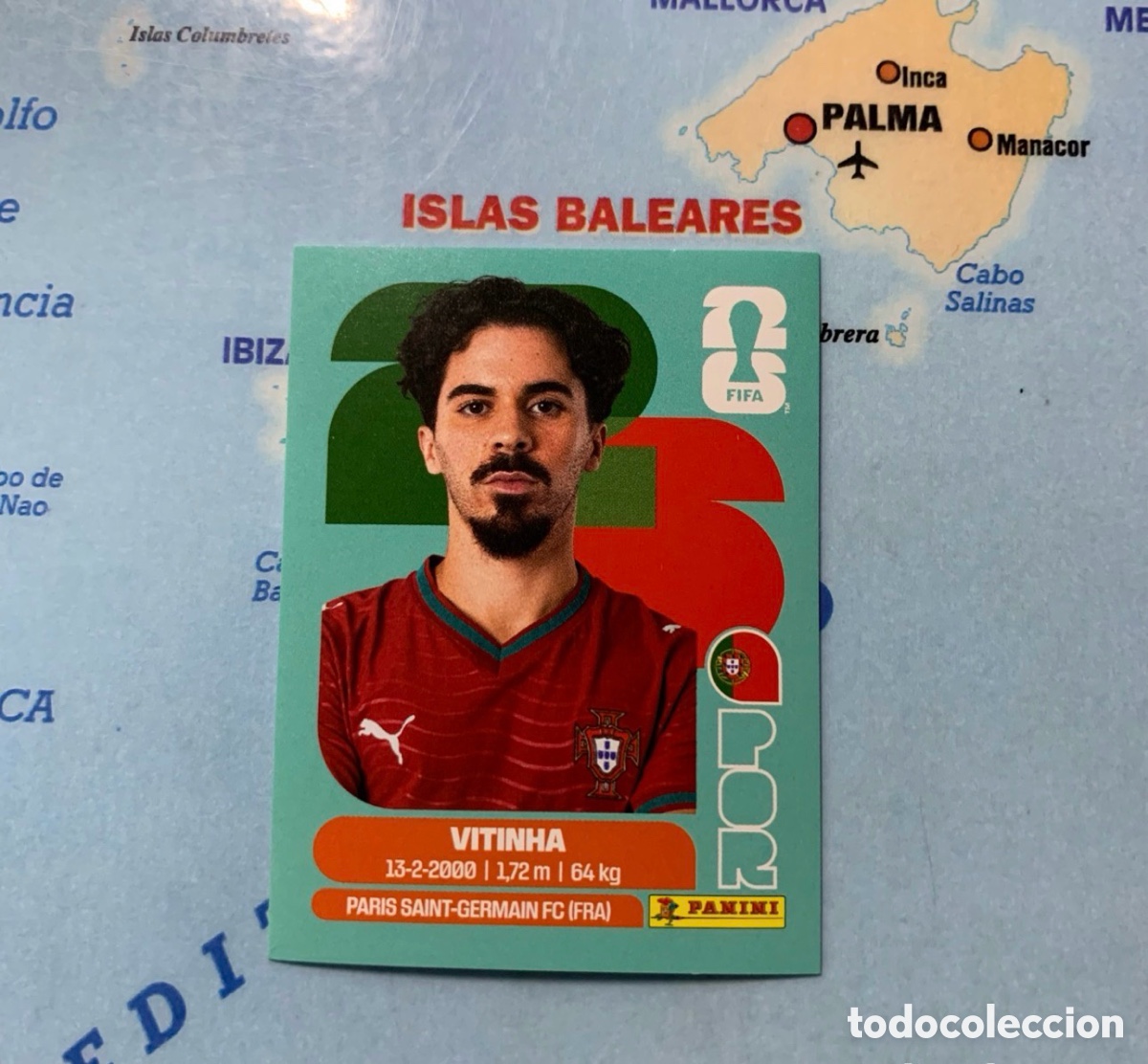 Cromos de F&uacute;tbol: Portugal n&uacute;mero 12 cromo panini Mundial Fifa World Cup 2026