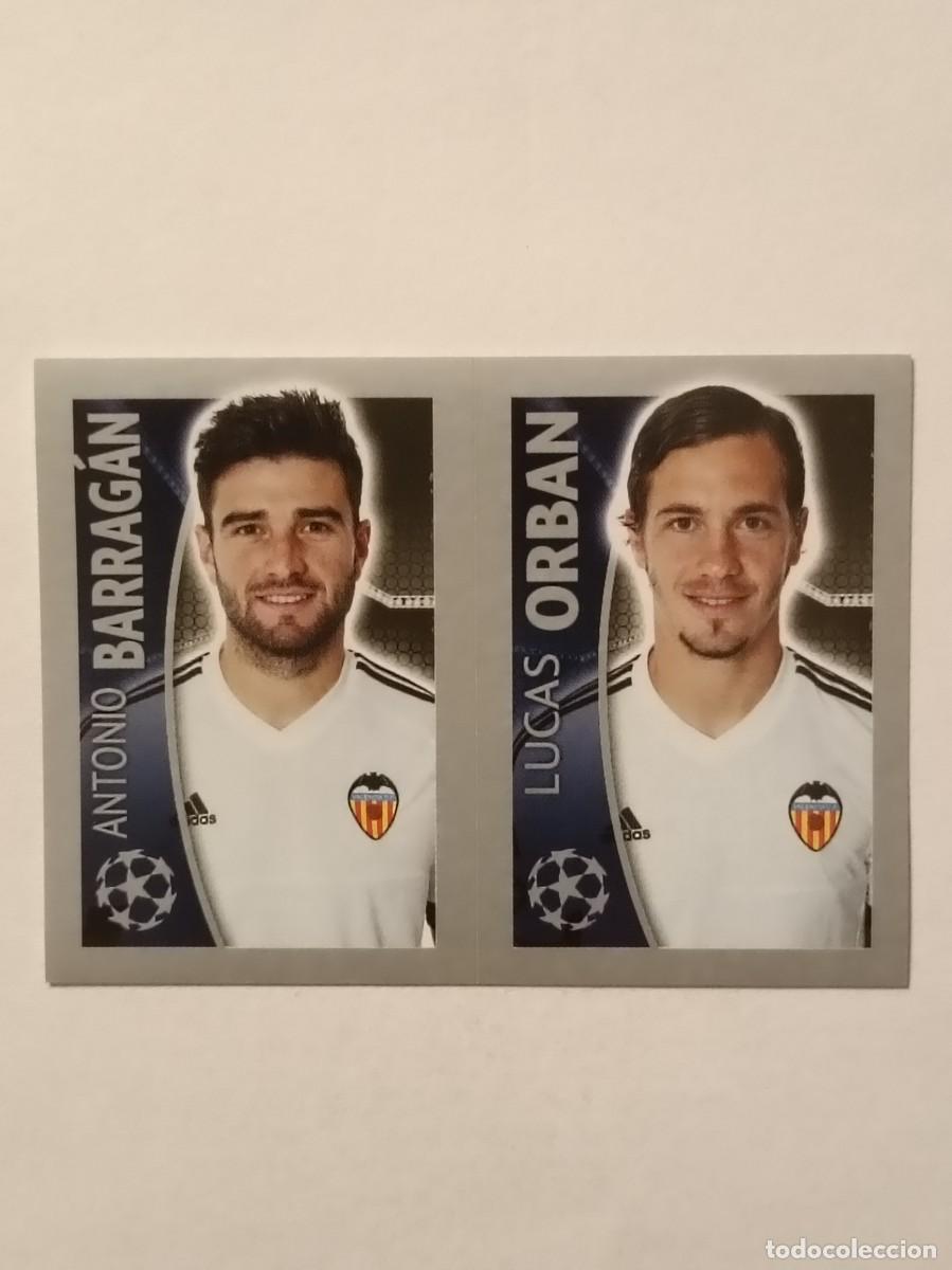 Cromos de F&uacute;tbol: #564 BARRAGAN-ORBAN (VALENCIA) UEFA CHAMPIONS LEAGUE 2015/2016 TOPPS