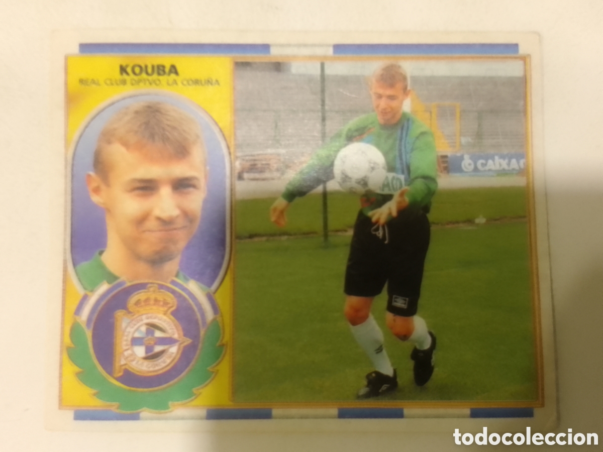 Cromos de F&uacute;tbol: Colecciones Este 96-97 Kouba &bull; Deportivo de La Coru&ntilde;a.