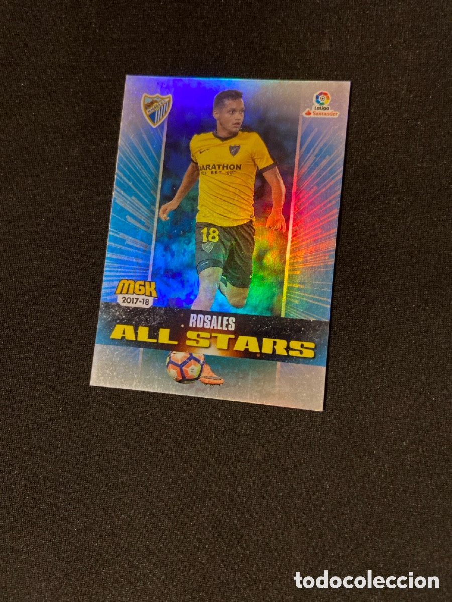 Cromos de F&uacute;tbol: ROSALES 430 (M&Aacute;LAGA) MEGA