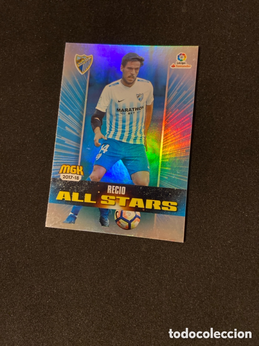 Cromos de F&uacute;tbol: RECIO 431 (M&Aacute;LAGA) MEGA