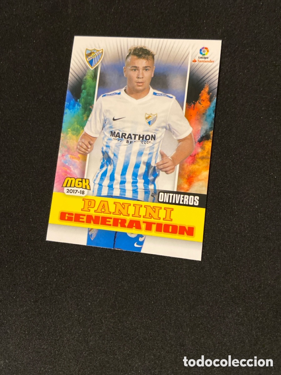 Cromos de F&uacute;tbol: ONTIVEROS 432 (M&Aacute;LAGA) MEGA
