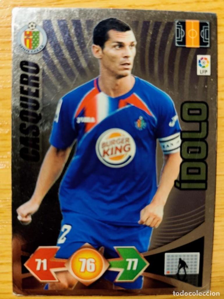 Cromos de F&uacute;tbol: CARD FOOTBALL CASQUERO GETAFE IDOLO ADRENALYN XL LIGA 2009/10 09 10 PANINI 2009 2010