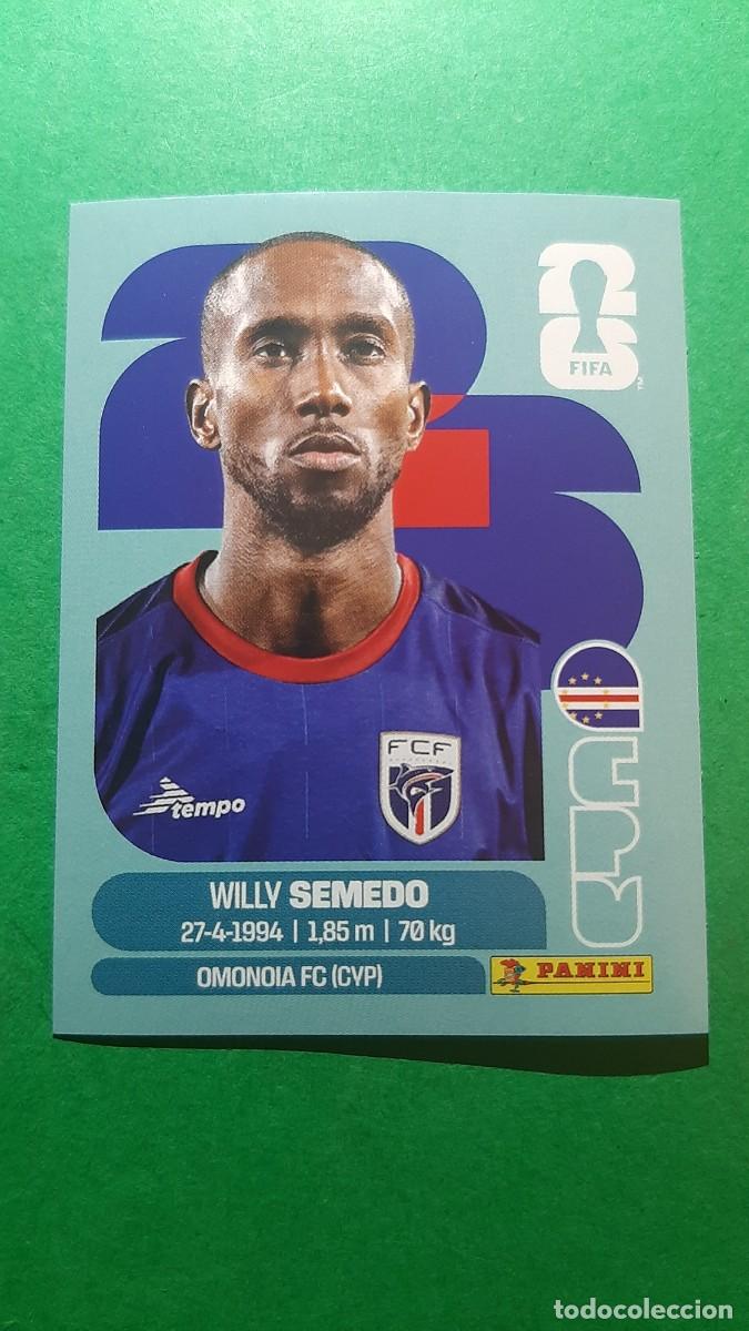 Cromos de F&uacute;tbol: (CPV 19 CPVq9)(CABO VERDE) WILLY SEMEDO MUNDIAL F&Uacute;TBOL 2026 PANINI