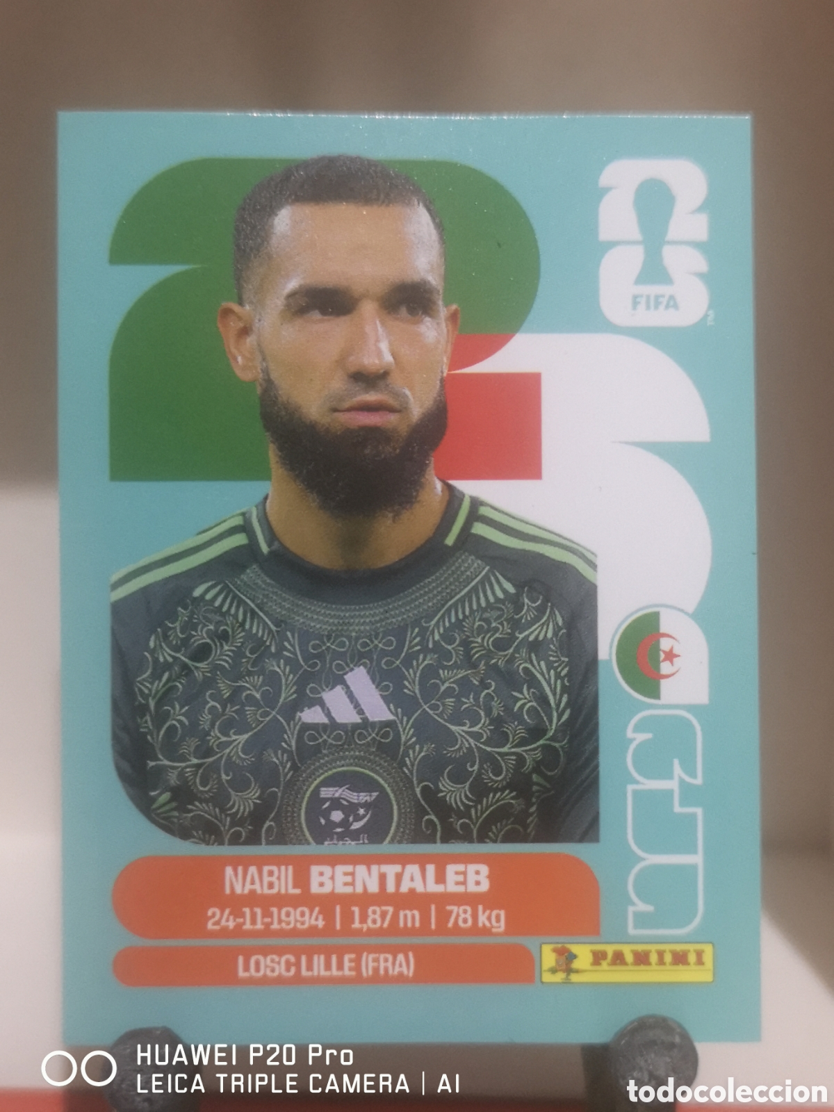 Cromos de F&uacute;tbol: FIFA WORLD CUP MUNDIAL 2026 BENTALEB - ALG 12