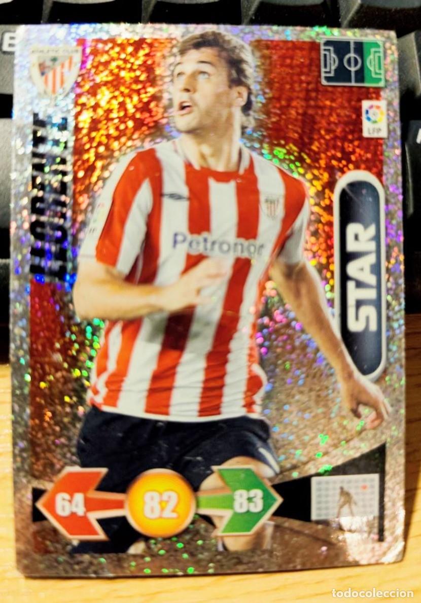 Cromos de F&uacute;tbol: CARD FOOTBALL LLORENTE STAR ATHLETIC CLUB DE BILBAO PURPURINA ADRENALYN 2009/10 PANINI