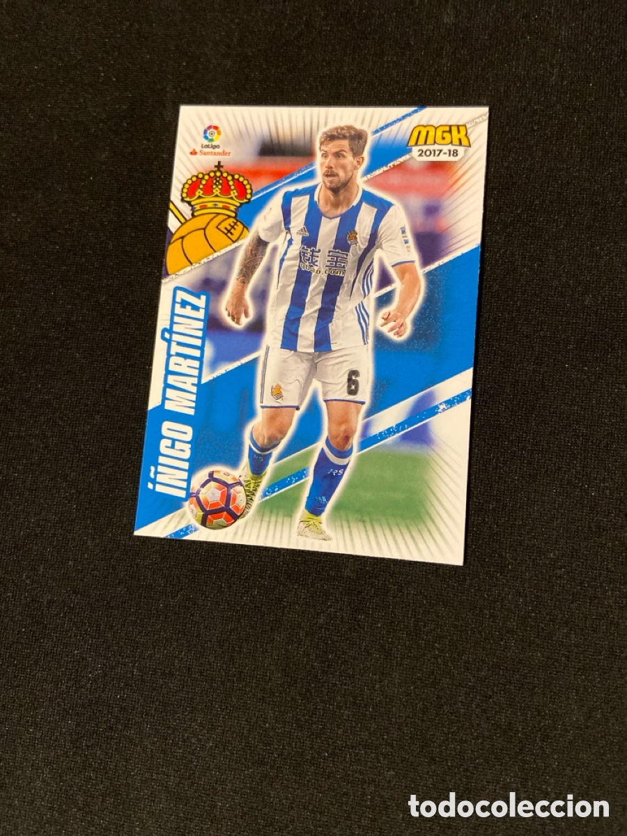 Cromos de F&uacute;tbol: I&Ntilde;IGO MARTINEZ 438 (REAL SOCIEDAD)