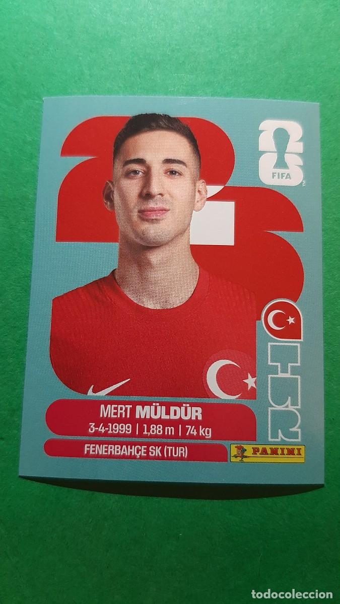 Cromos de F&uacute;tbol: (TUR 3 TUR3)(TURQUIA) MERT M&Uuml;LDUR MUNDIAL F&Uacute;TBOL 2026 PANINI
