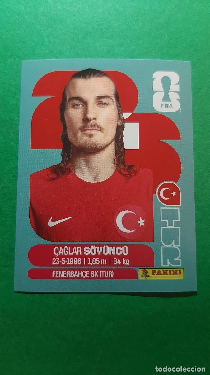 Cromos de F&uacute;tbol: (TUR 6 TUR6)(TURQUIA) &Ccedil;AĞLAR S&Ouml;YUNC&Uuml; MUNDIAL F&Uacute;TBOL 2026 PANINI