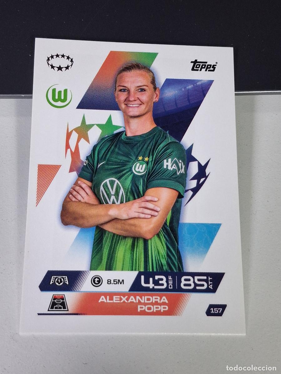 Cromos de F&uacute;tbol: A14 157 ALEXANDRA POPP WOLFSBURG MATCH ATTAX CHAMPIONS LEAGUE 2025-26 EXTRA TOPPS