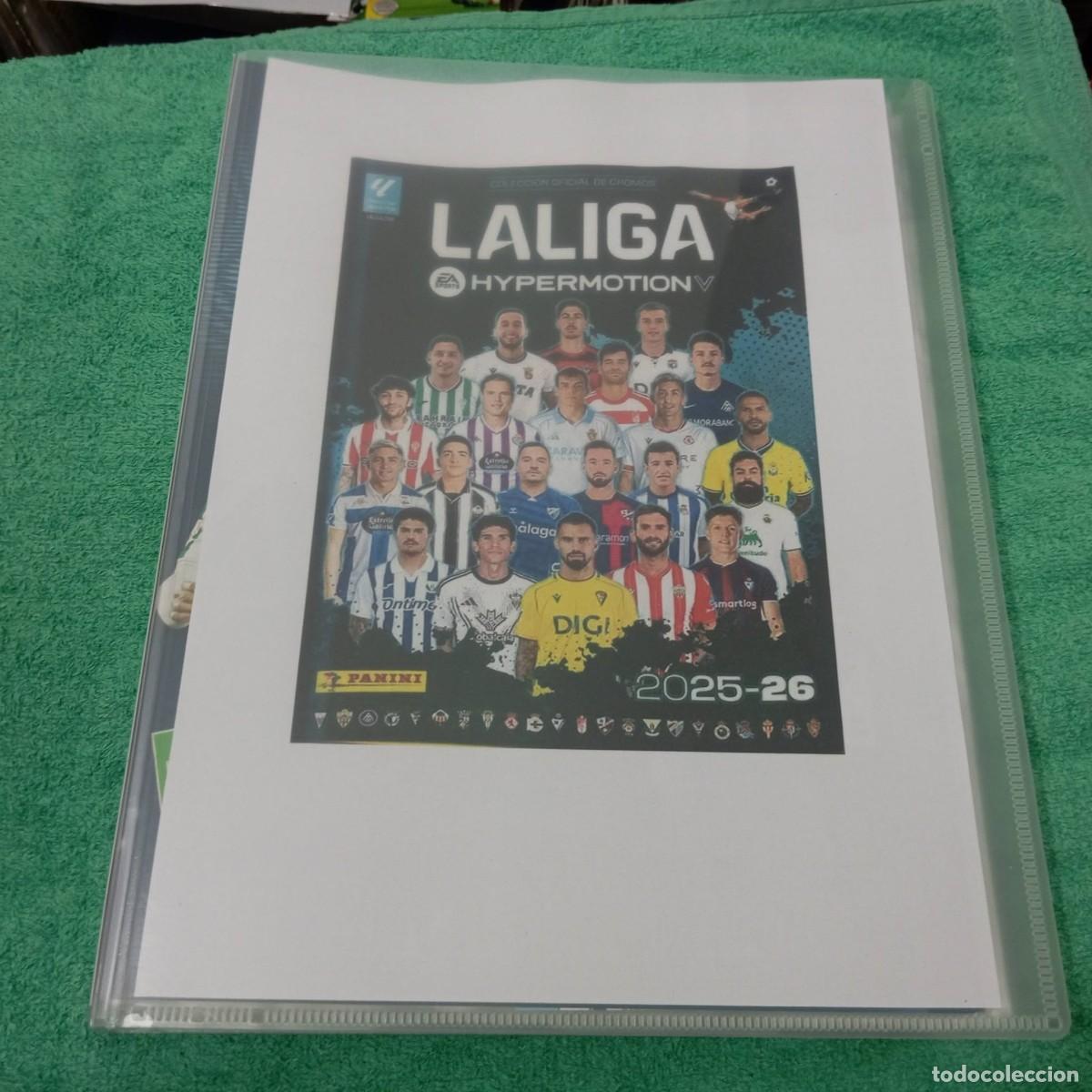 Cromos de F&uacute;tbol: -PANINI LIGA HYPERMOTION 2&ordf; DIVISION 25-26 : COLECCION COMPLETA FUTBOL + ARCHIVADOR DE PLASTICO