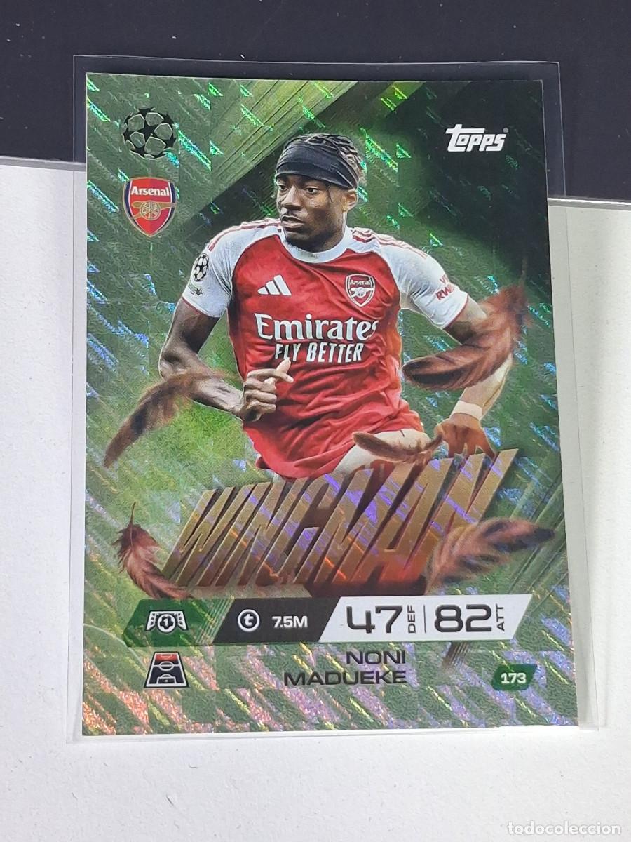 Cromos de F&uacute;tbol: A15 173 NONI MADUEKE ARSENAL WINGMAN MATCH ATTAX CHAMPIONS LEAGUE 2025-26 EXTRA TOPPS