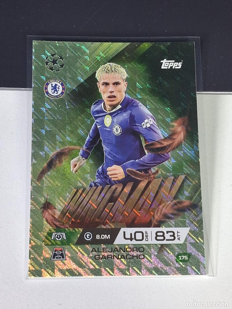 Cromos de F&uacute;tbol: A15 175 ALEJANDRO GARNACHO CHELSEA WINGMAN MATCH ATTAX EXTRA 2025 2026 25 26 TOPPS