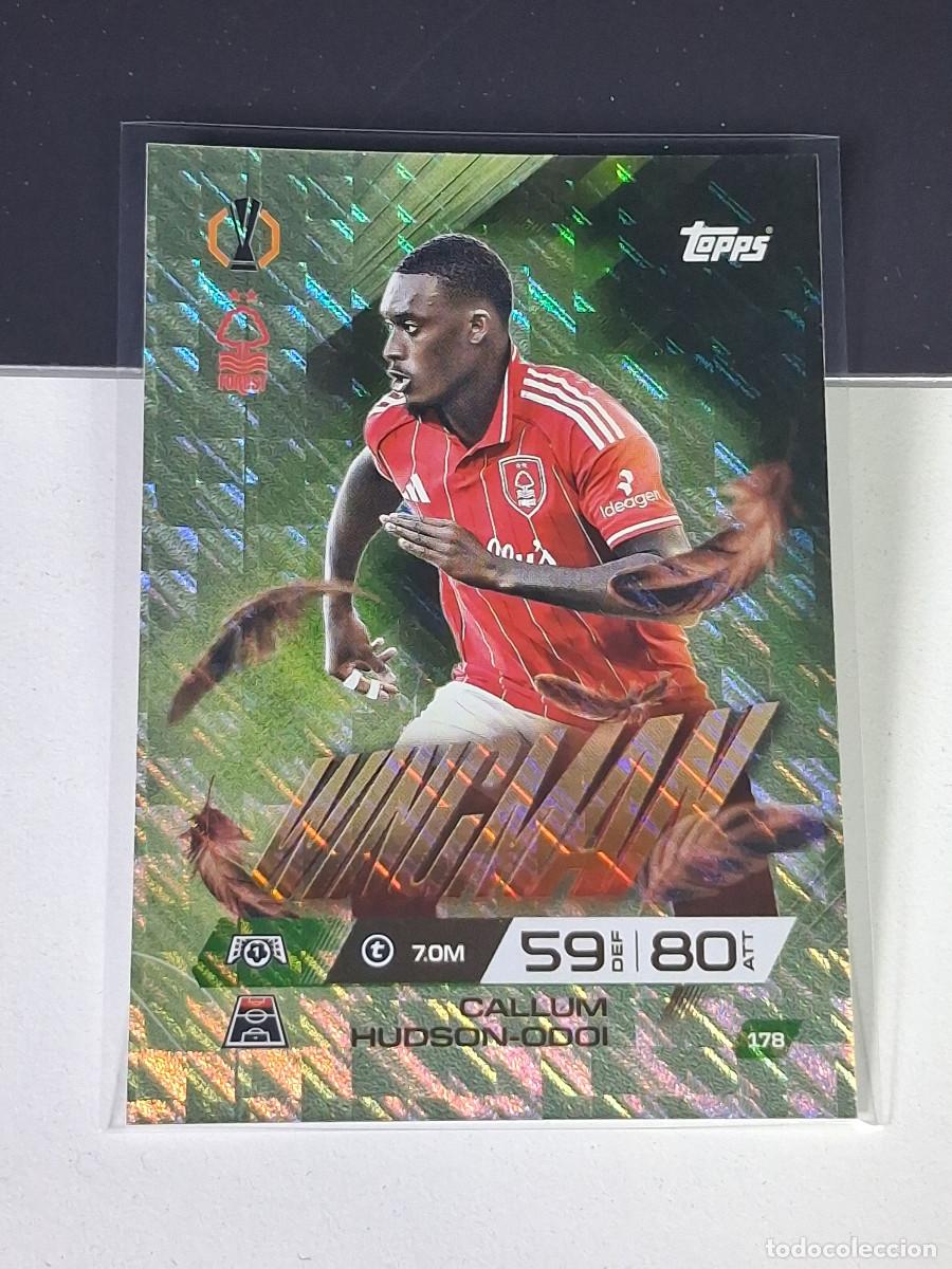 Cromos de F&uacute;tbol: A15 178 CALLUM HUDSON-ODOI NOTTINGHAM FOREST WINGMAN MATCH ATTAX EXTRA 2025 2026 25 26 TOPPS