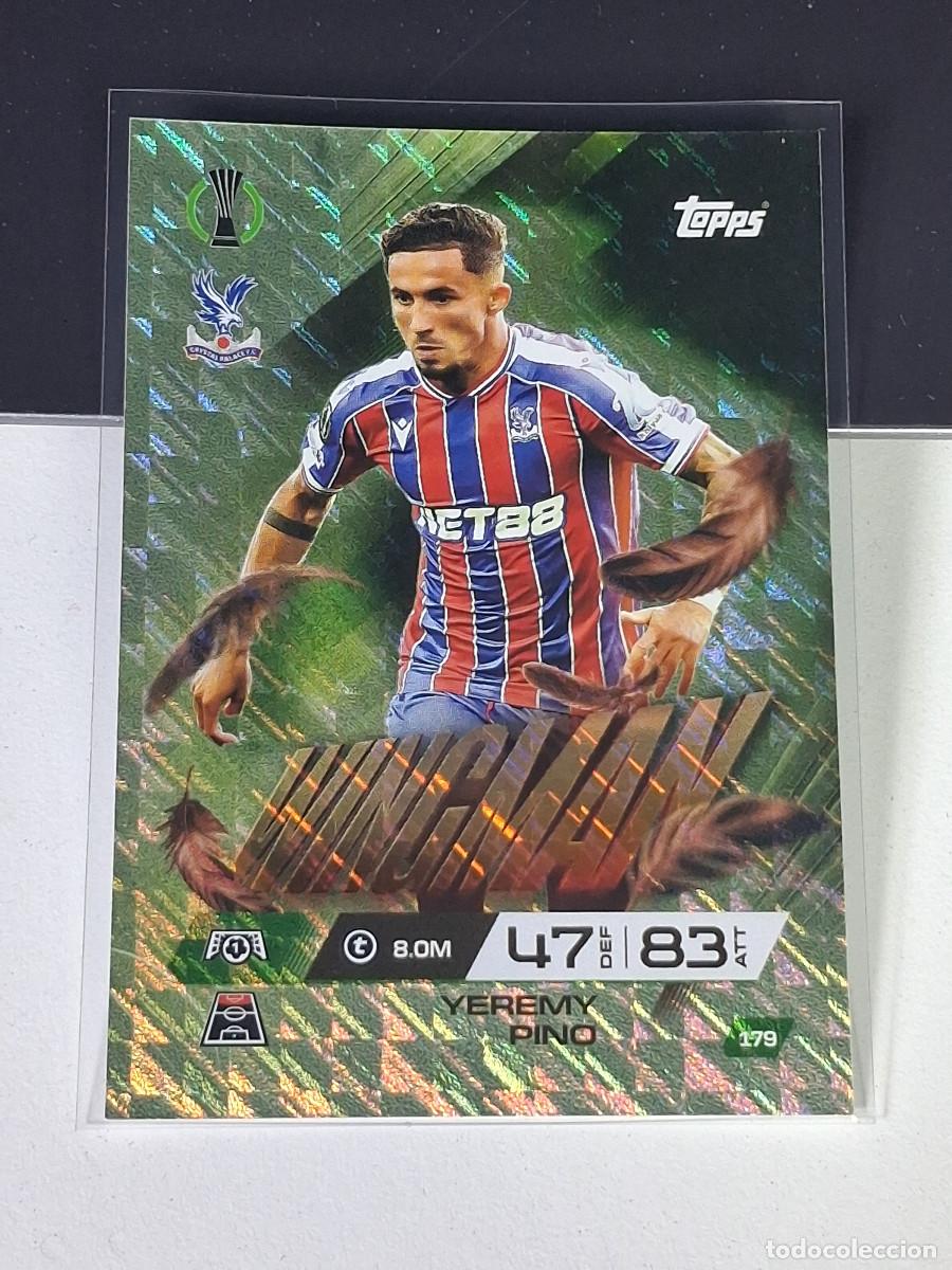 Cromos de F&uacute;tbol: A15 179 YEREMY YEREMI PINO CRYSTAL PALACE WINGMAN MATCH ATTAX EXTRA 2025 2026 25 26 TOPPS