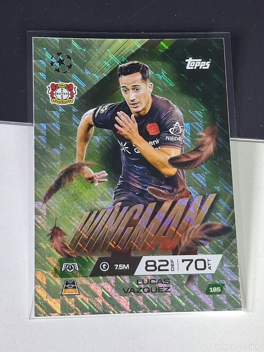 Cromos de F&uacute;tbol: A15 185 LUCAS V&Aacute;ZQUEZ BAYER 04 LEVERKUSEN WINGMAN MATCH ATTAX CHAMPIONS LEAGUE 2025-26 EXTRA TOPPS
