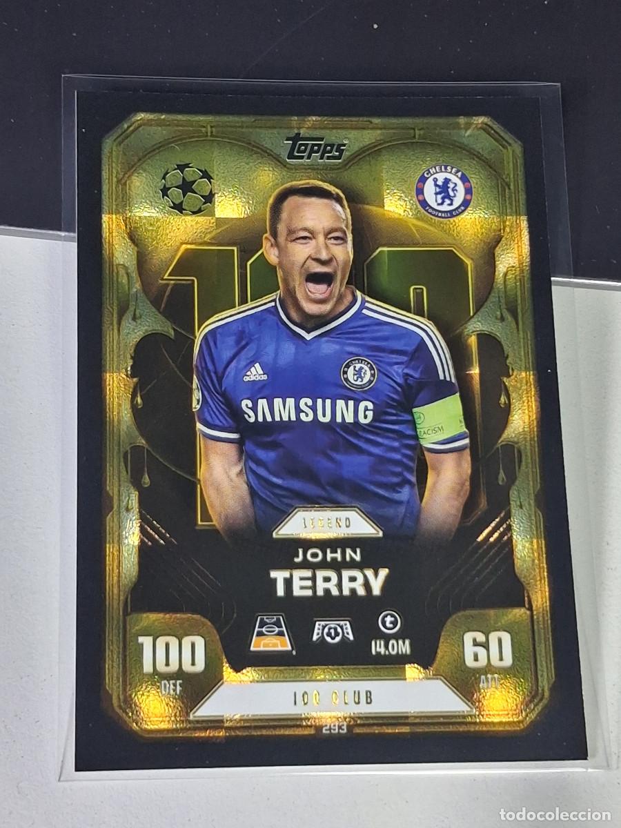 Cromos de F&uacute;tbol: A15 293 JOHN TERRY CHELSEA 100 CLUB MATCH ATTAX CHAMPIONS LEAGUE 2025-26 EXTRA TOPPS