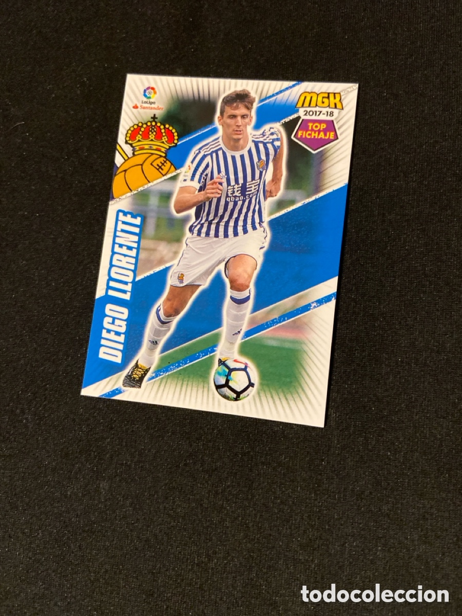 Cromos de F&uacute;tbol: DIEGO LLORENTE 451 TOP FICHAJE (REAL SOCIEDAD)