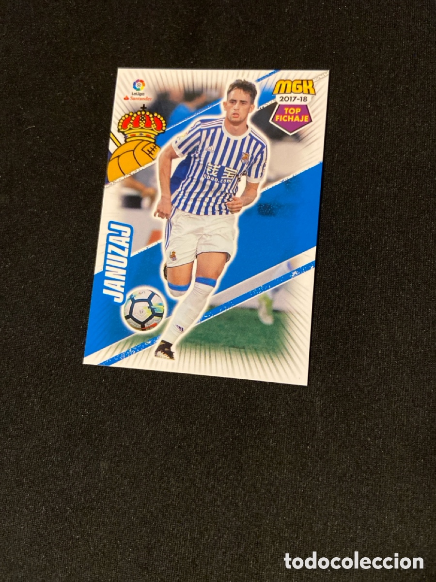 Cromos de F&uacute;tbol: JANUZAJ 452 TOP FICHAJE (REAL SOCIEDAD)