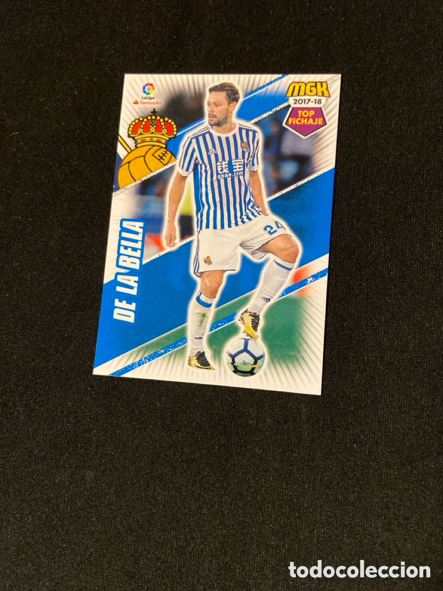 Cromos de F&uacute;tbol: DE LA BELLA 453 TOP FICHAJE (REAL SOCIEDAD)