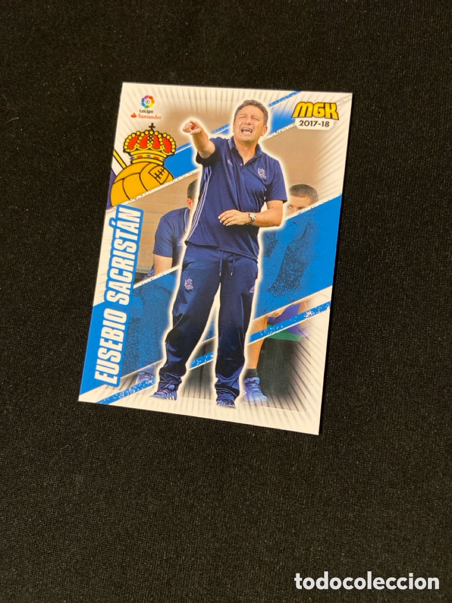 Cromos de F&uacute;tbol: EUSEBIO SACRIST&Aacute;N 455 (REAL SOCIEDAD)