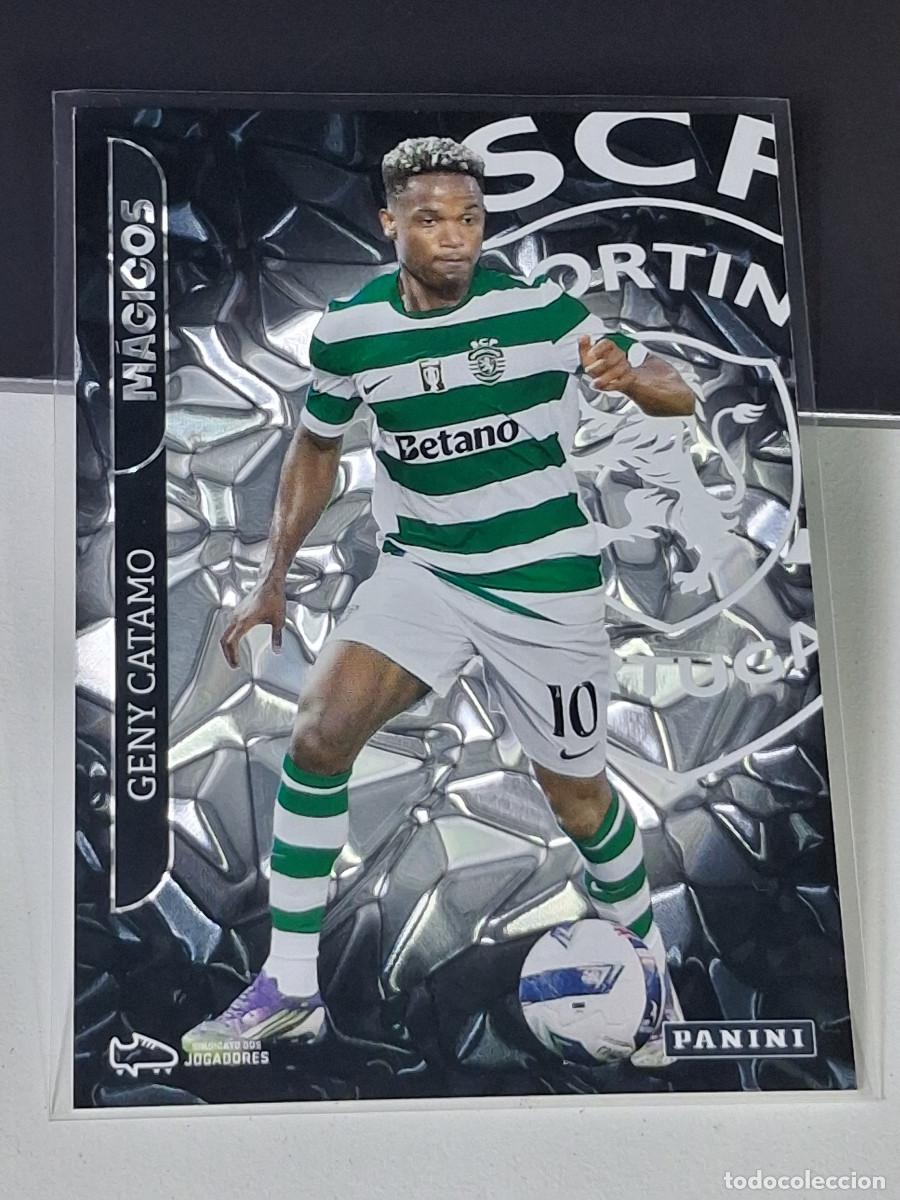 Cromos de F&uacute;tbol: A18 M&Aacute;GICOS GENY CATAMO SPORTING PORTUGAL SCP IDOLOS DO FUTEBOL PORTUGUES PORTUGAL PANINI 2025 26