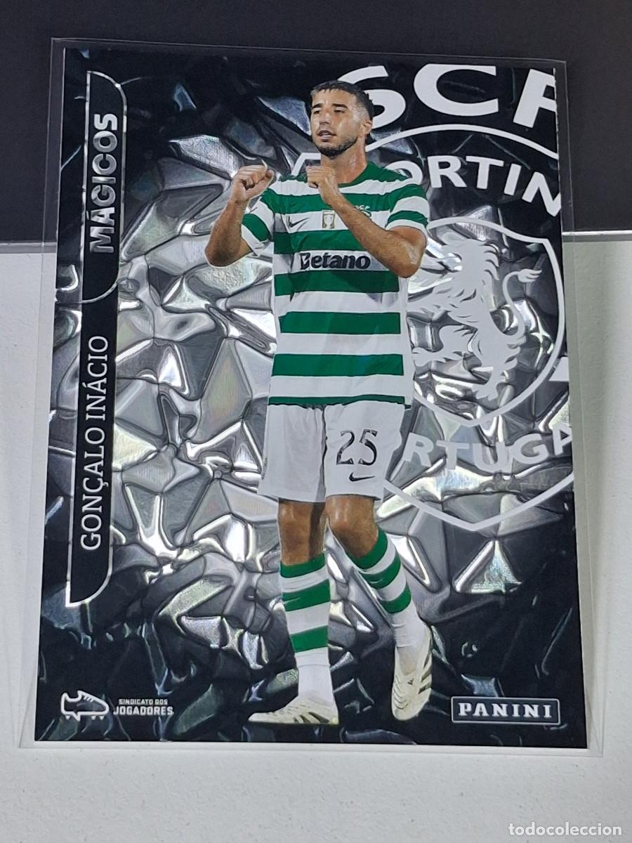 Cromos de F&uacute;tbol: A18 M&Aacute;GICOS GON&Ccedil;ALO IN&Aacute;CIO SPORTING SCP IDOLOS DO FUTEBOL PORTUGUES PORTUGAL PANINI 2025 26