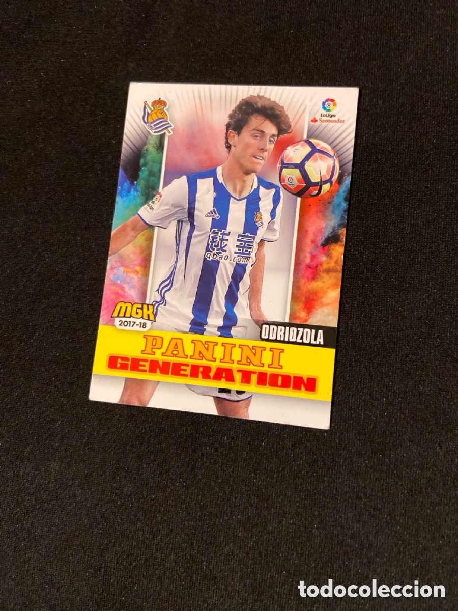 Cromos de F&uacute;tbol: ODRIOZOLA 459 (REAL SOCIEDAD)