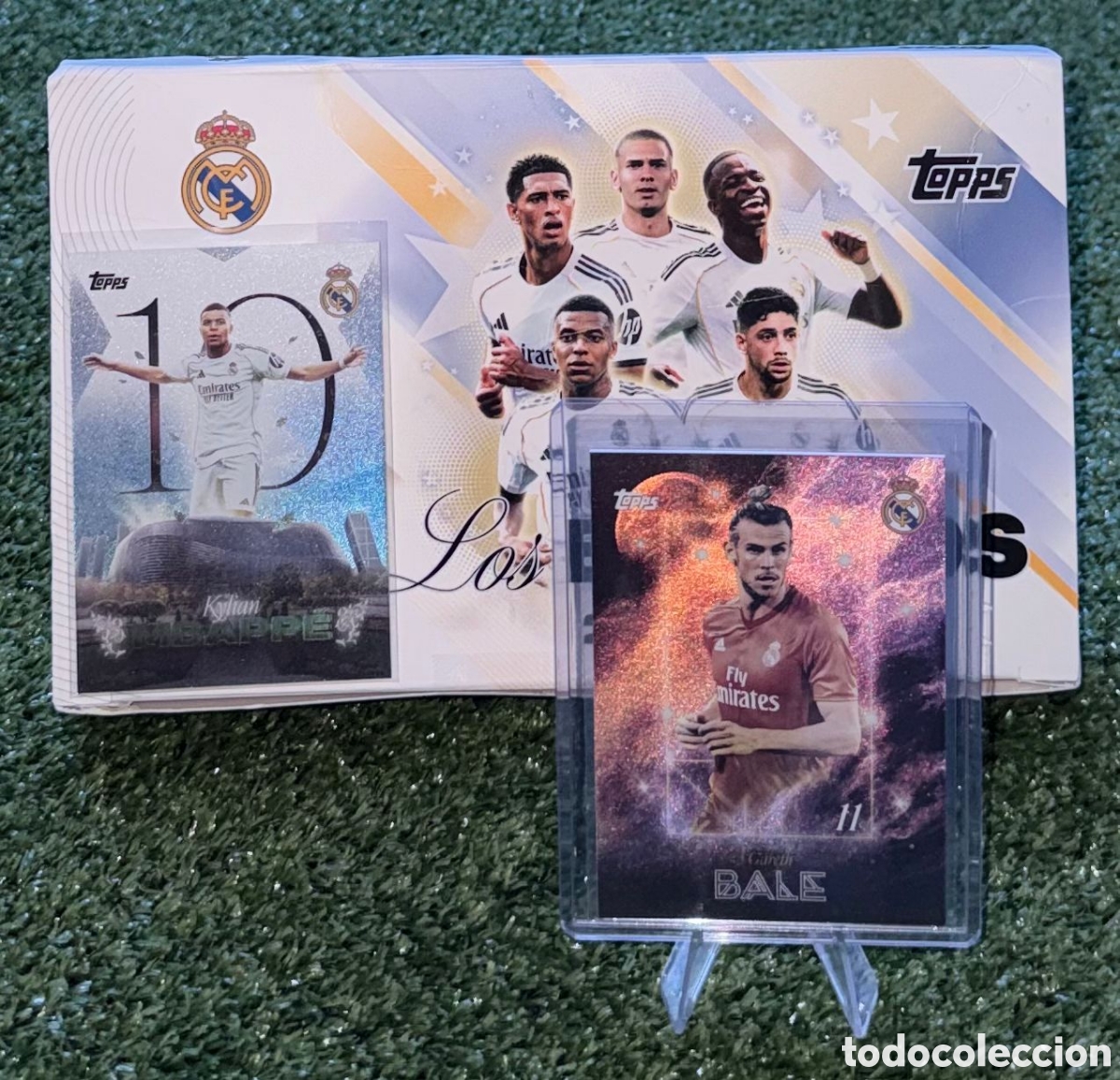 Cromos de F&uacute;tbol: Gareth Bale Intergal&aacute;cticos Topps los Blancos