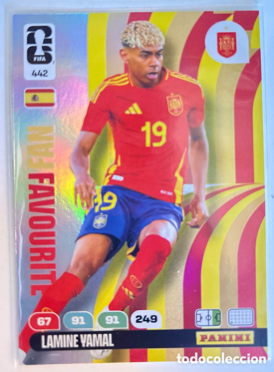 Cromos de F&uacute;tbol: PACK DE LAMINE YAMAL VARIOS A&Ntilde;OS