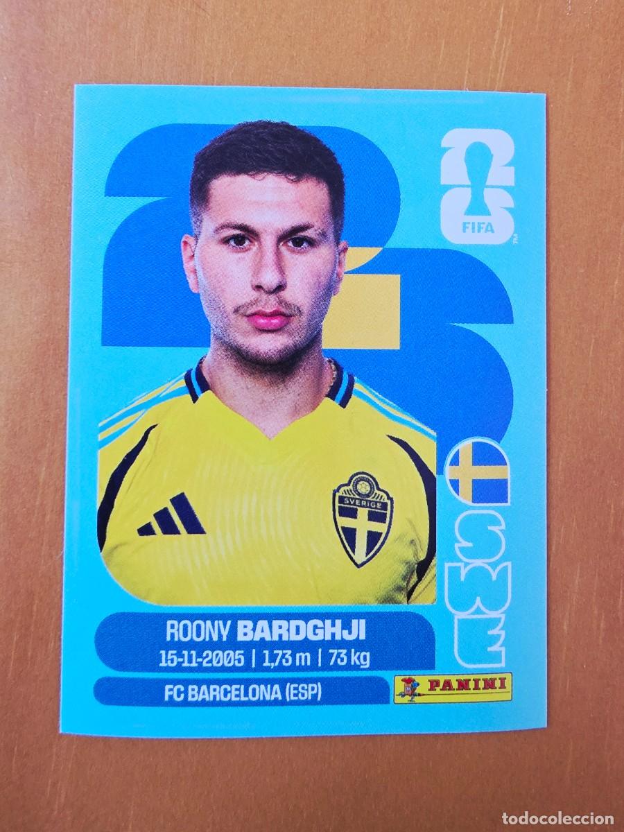 Cromos de F&uacute;tbol: SWE 16 Roony Bardghji, Suecia, Panini FIFA World Cup Mundial 2026 Sticker