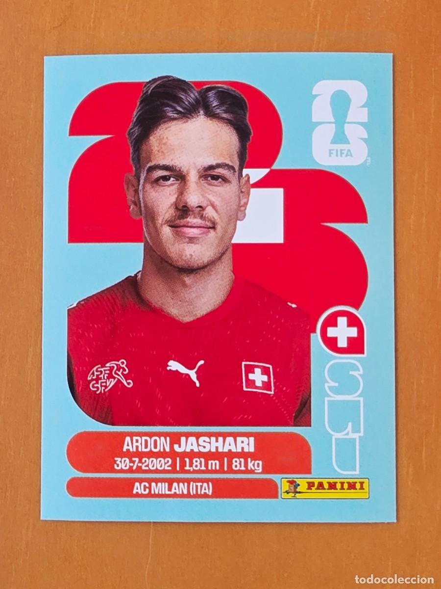 Cromos de F&uacute;tbol: SUI 14 Ardon Jashari, Suiza, Panini FIFA World Cup Mundial 2026 Sticker