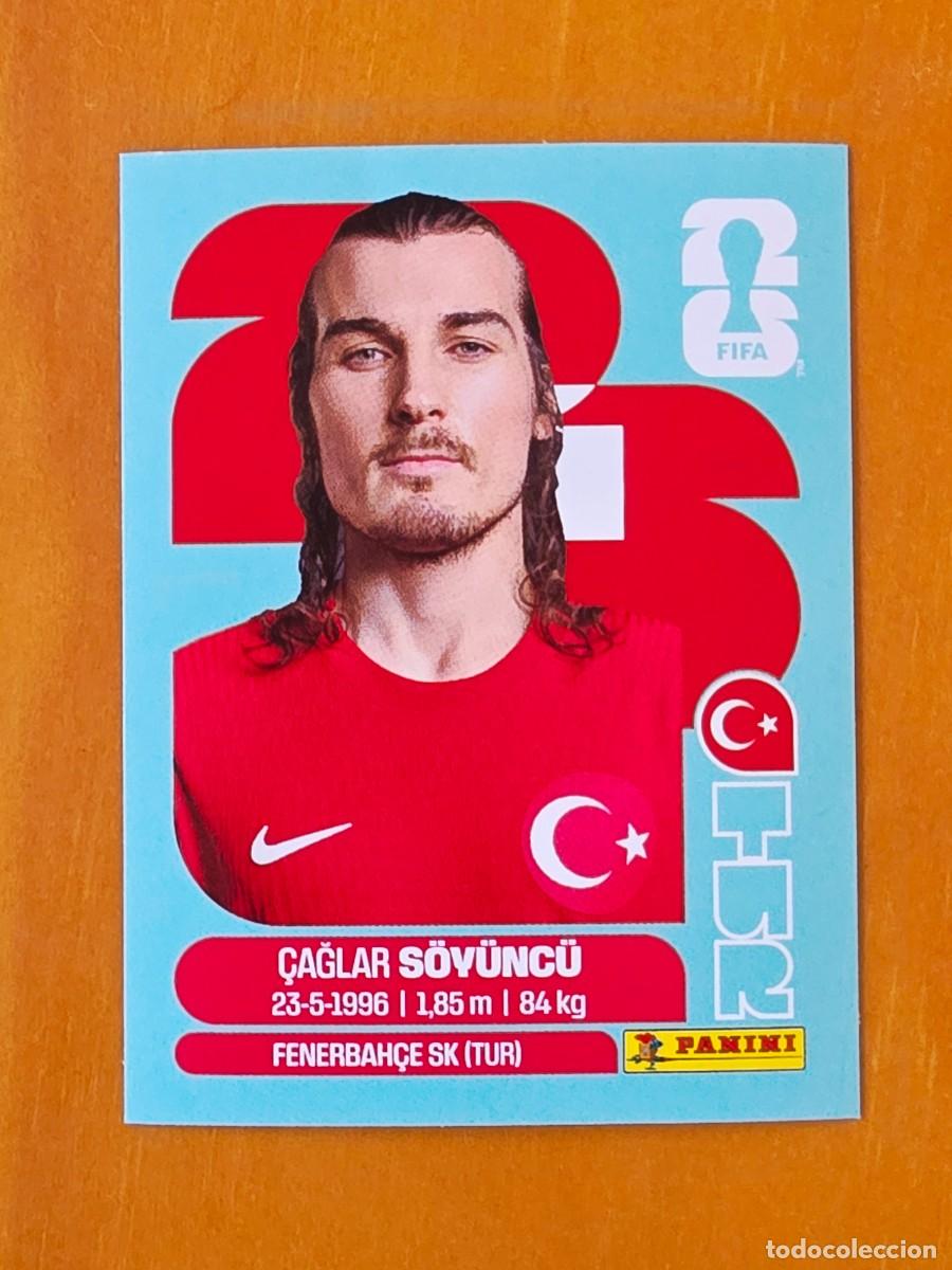 Cromos de F&uacute;tbol: TUR 6 &Ccedil;ağlar S&ouml;y&uuml;nc&uuml;, Turqu&iacute;a, Panini FIFA World Cup Mundial 2026 Sticker