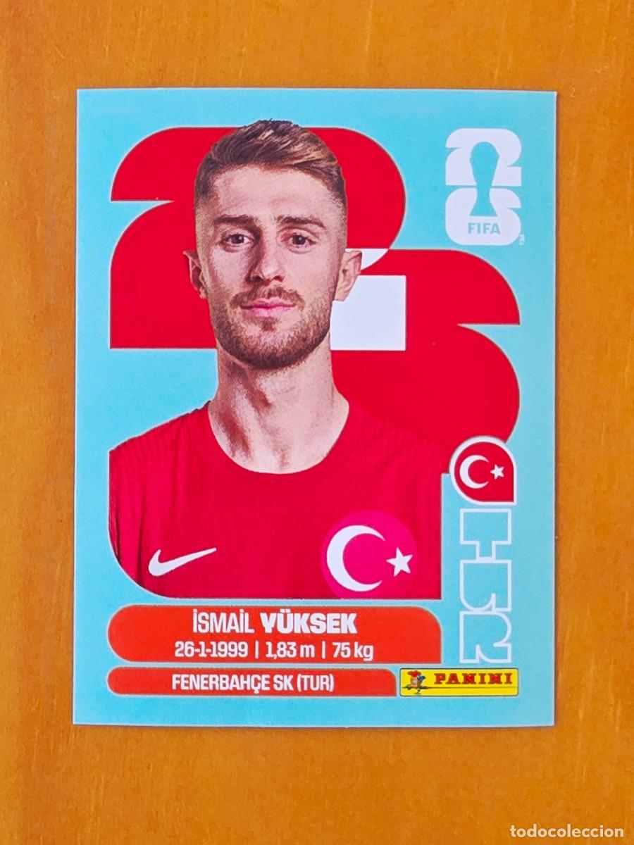 Cromos de F&uacute;tbol: TUR 10 Ismail Y&uuml;sek, Turqu&iacute;a, Panini FIFA World Cup Mundial 2026 Sticker
