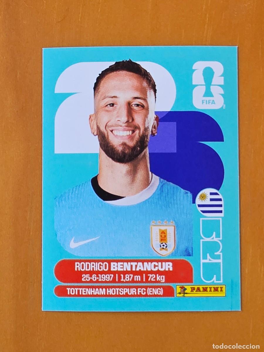 Cromos de F&uacute;tbol: URU 12 Rodrigo Bentancur, Uruguay, Panini FIFA World Cup Mundial 2026 Sticker