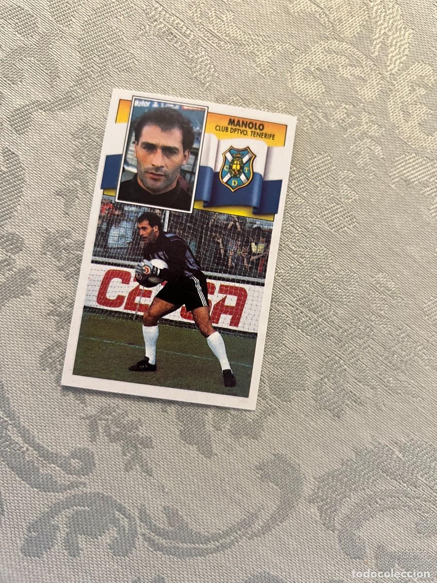 Cromos de F&uacute;tbol: MANOLO TENERIFE NUEVO EDICIONES ESTE 1990/91 90-91
