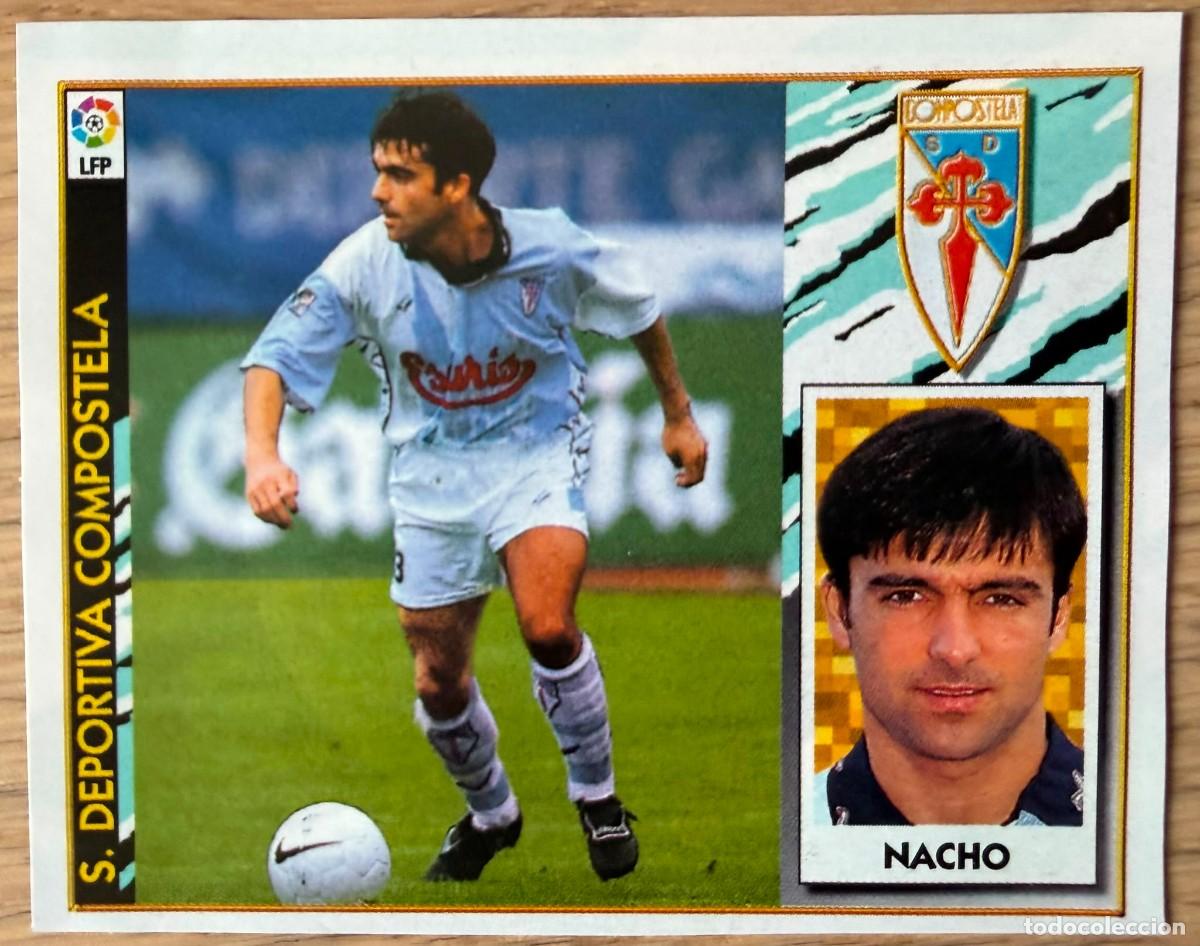 Cromos de F&uacute;tbol: NACHO COMPOSTELA 97 98 1997 1998 LIGA EDICIONES ESTE RECORTADO STICKER