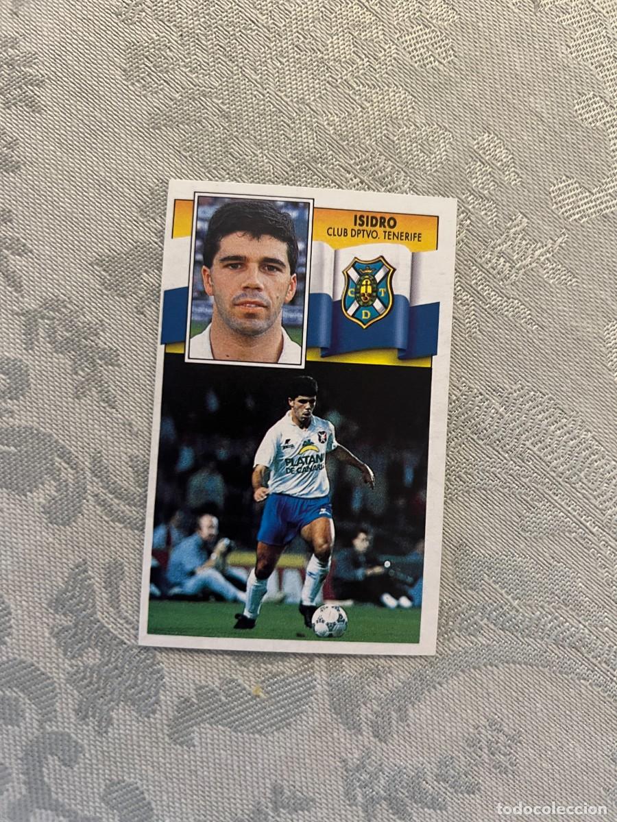 Cromos de F&uacute;tbol: ISIDRO TENERIFE NUEVO EDICIONES ESTE 1990/91 90-91