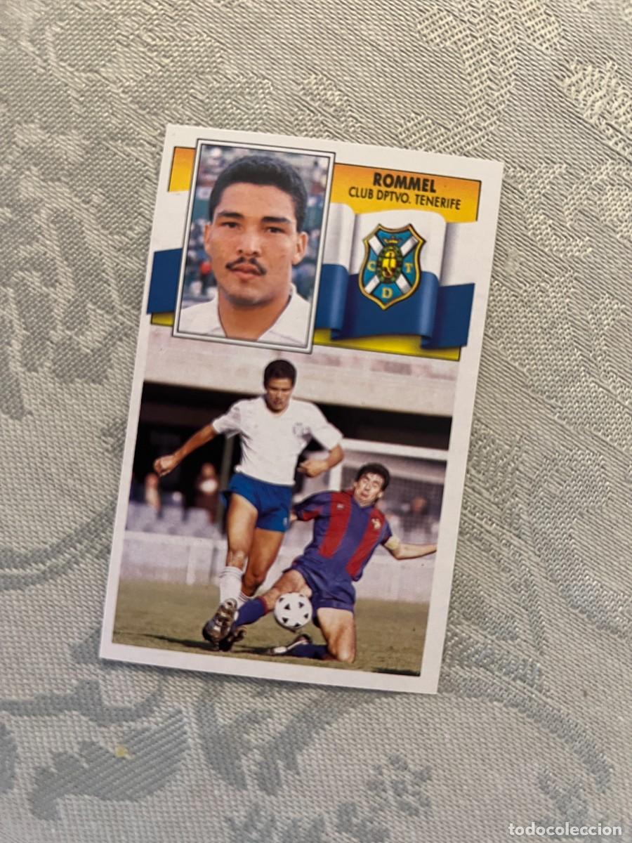 Cromos de F&uacute;tbol: ROMMEL TENERIFE NUEVO EDICIONES ESTE 1990/91 90-91