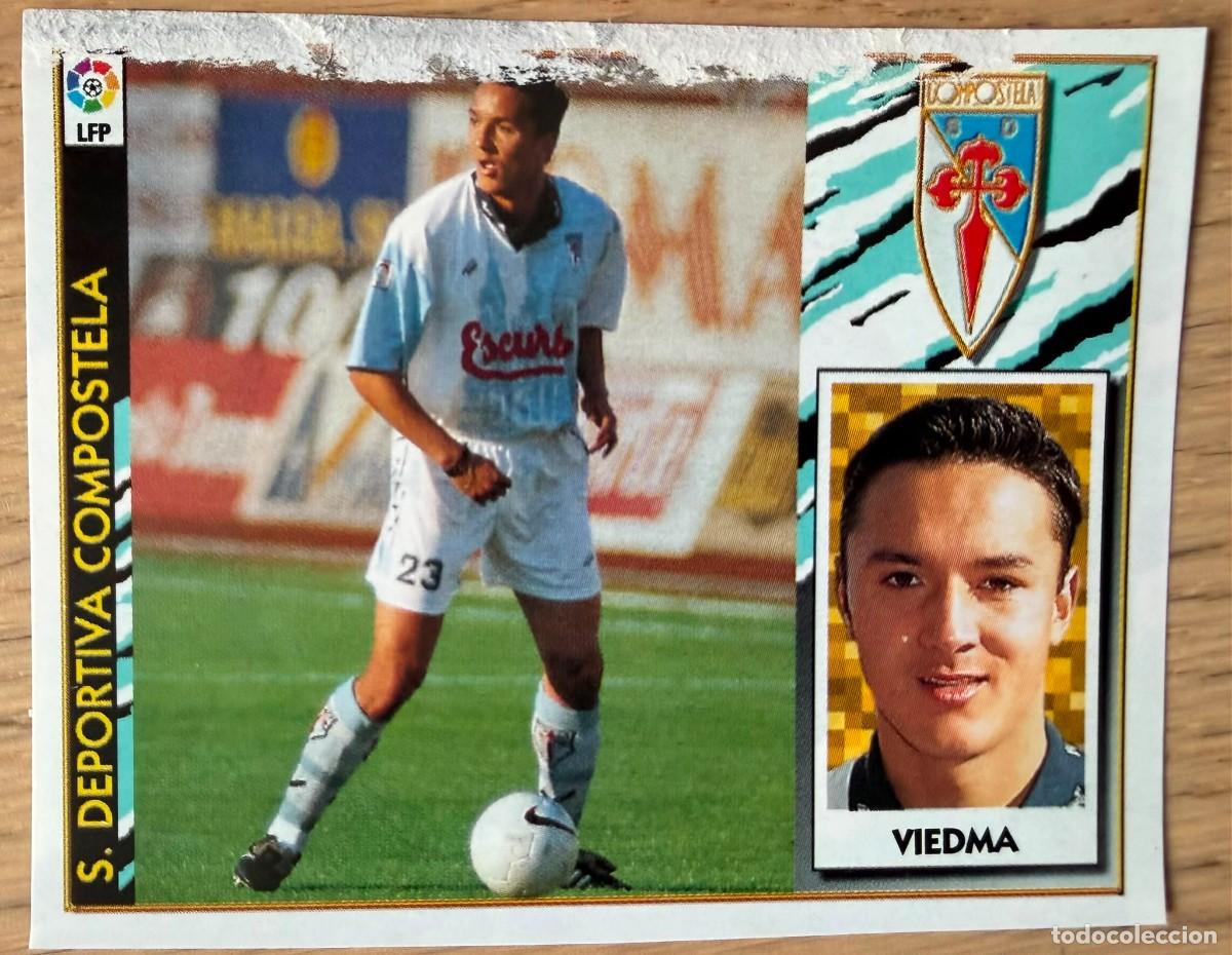 Cromos de F&uacute;tbol: VIEDMA COMPOSTELA 97 98 1997 1998 LIGA EDICIONES ESTE RECORTADO STICKER